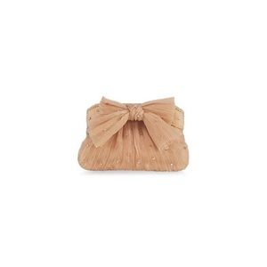 Loeffler Randall Rochelle Crystal Bow Clutch